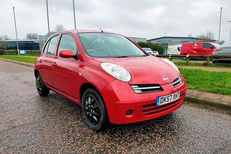 Used Nissan Micra 2007 Red Hatchback
