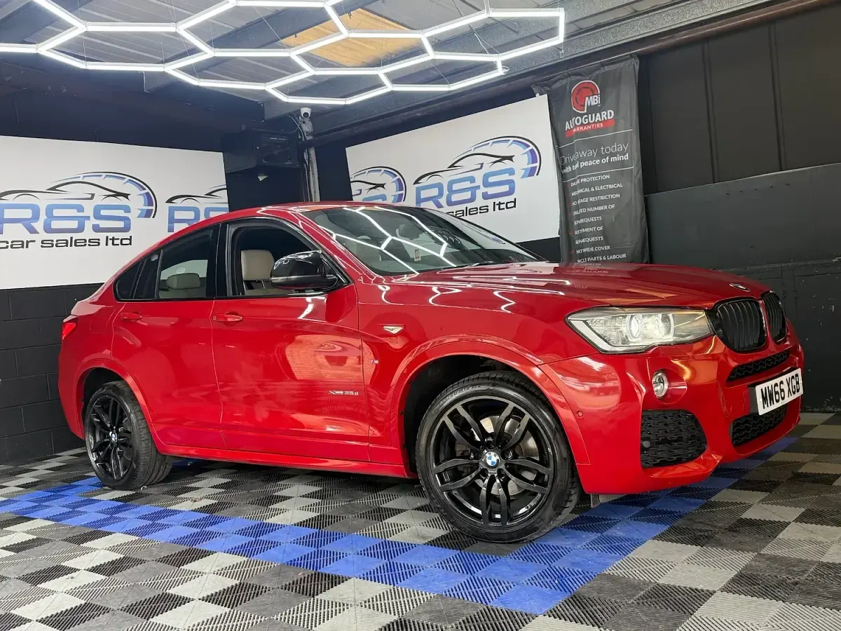 Used BMW X4 M Sport 2015 Red SUV