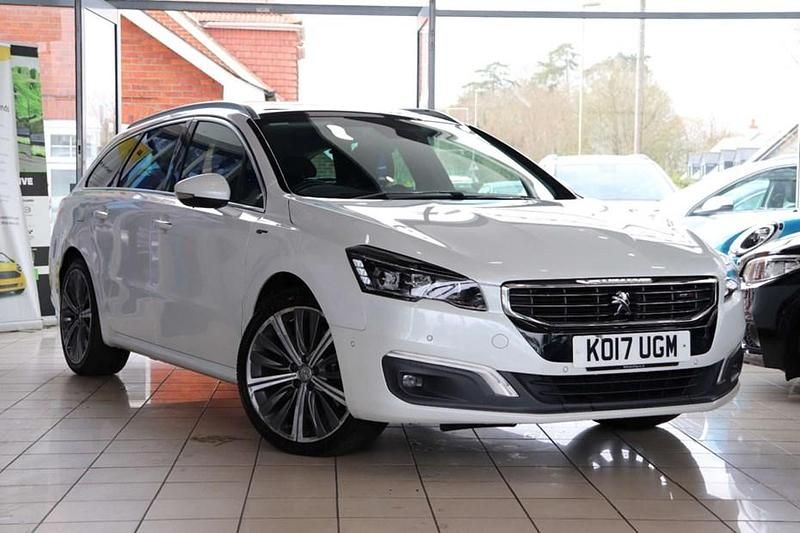 White Used 2017 Peugeot 508 GTi Estate | £11,560 (Fair price) - Image 1/1