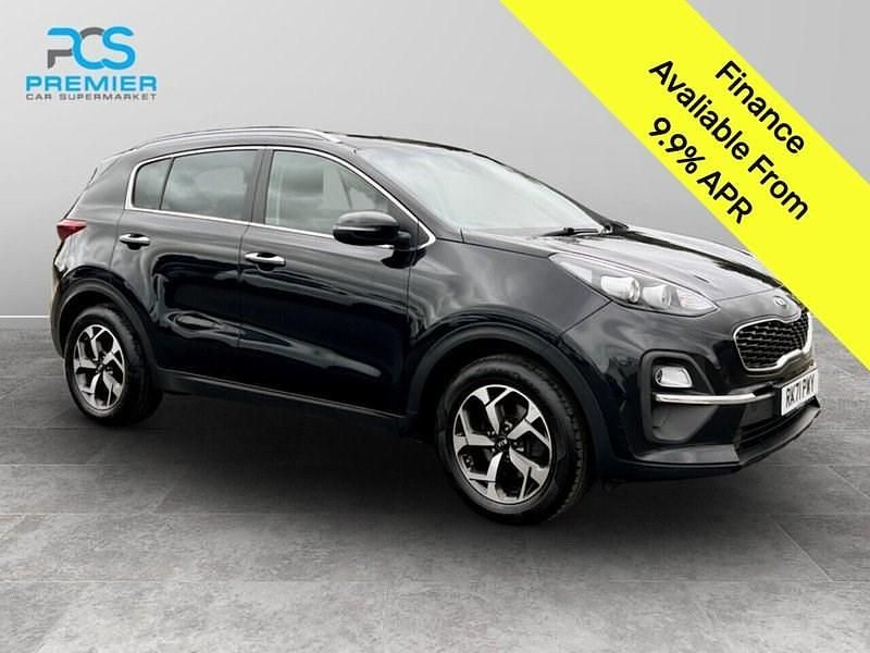 Black Used 2021 Kia Sportage 2 SUV | £10,395 - Image 1/3