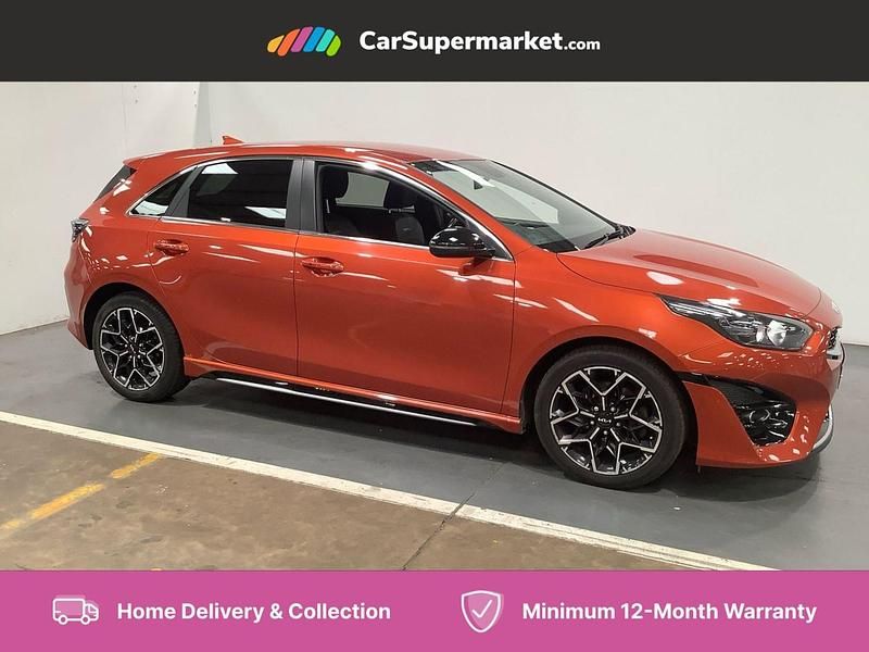 Orange Used 2022 Kia Ceed GT-Line Hatchback | £14,197 (Fair price) - Image 1/4