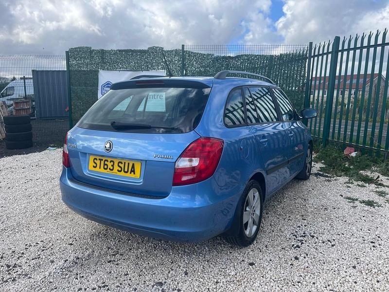 Used Skoda Fabia SE 2014 Blue Estate