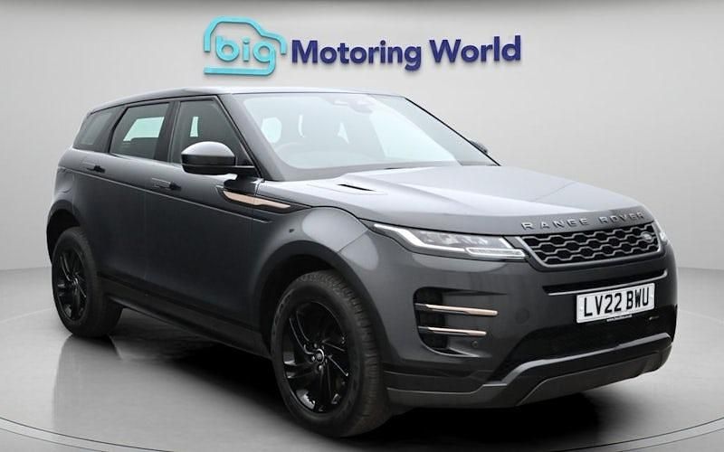 Begagnad Land Rover Range Rover evoque R-Dynamic 166 HK (122 kW) 2022 Grå SUV