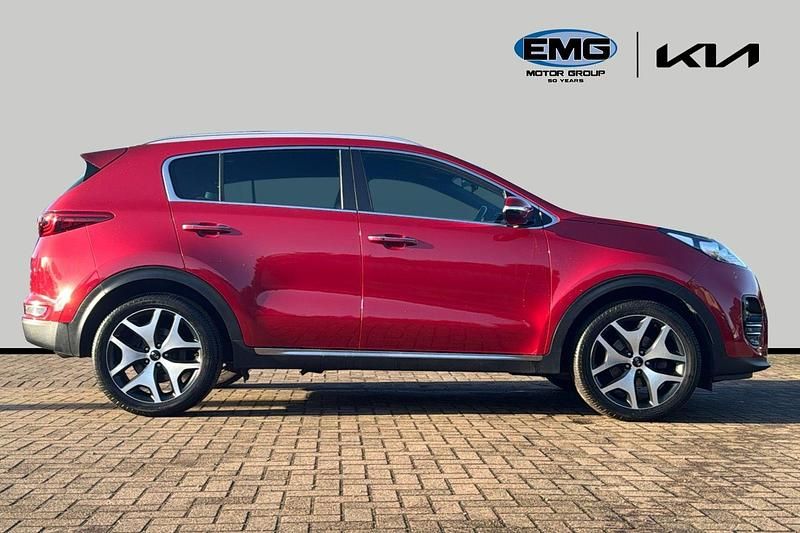 Used Kia Sportage GT-Line 114 HP (83 kW) 2018 Red SUV