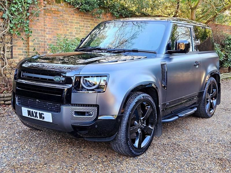 Grey Used 2023 Land Rover Defender Carpathian Edition SUV | £93,995 (Expensive) - Image 1/4
