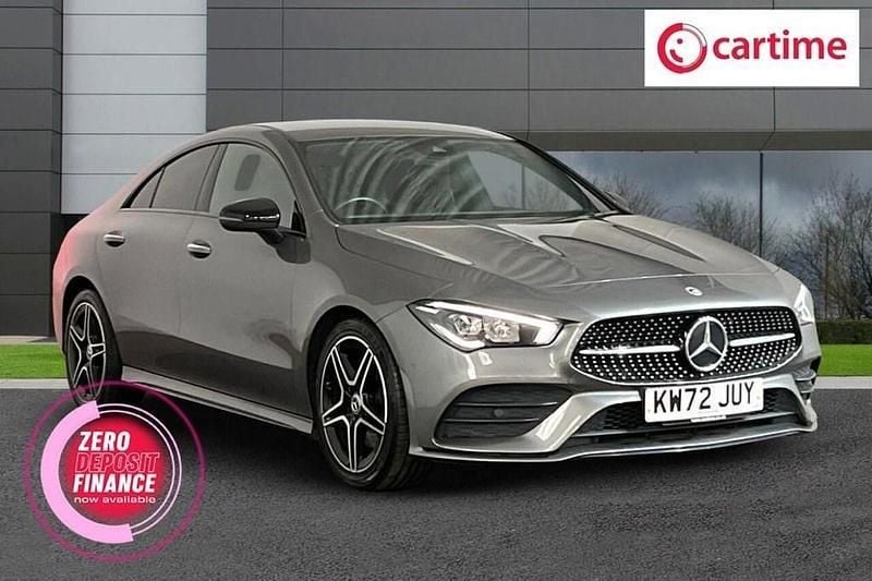 Grey Used 2023 Mercedes CLA200 AMG line Coupe | £23,750 (Super price) - Image 1/4
