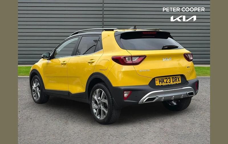 Used Kia Stonic GT-Line S 117 HP (86 kW) 2023 Yellow SUV