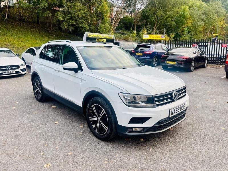 White Used 2018 VW Tiguan SE SUV | £13,300 (Good price) - Image 1/4