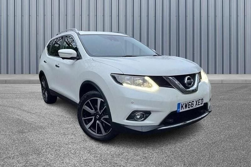 White Used 2017 Nissan X-Trail N-TEC SUV | £8,150 (Good price) - Image 1/1