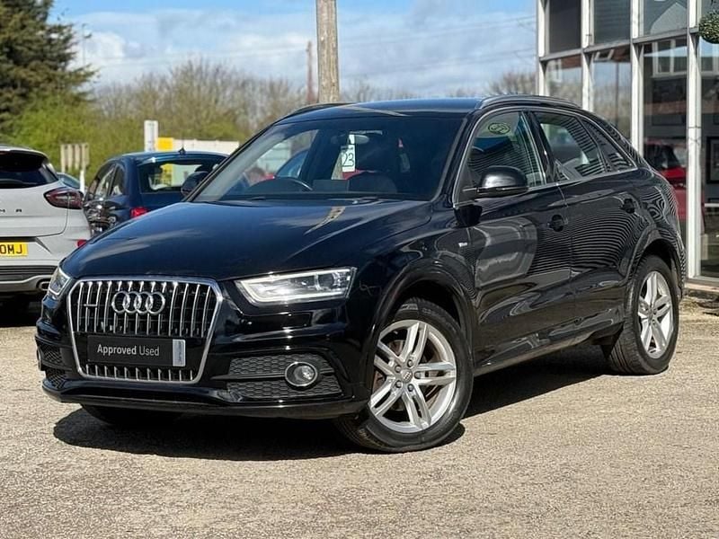 Used Audi Q3 S-Line 140 HP (102 kW) 2015 Black SUV