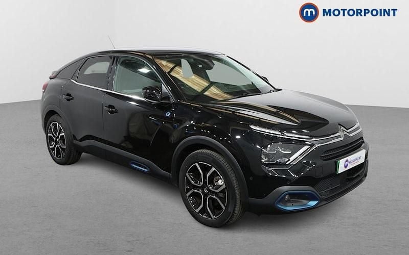 Black Used 2023 Citroën e-C4 Shine Hatchback | £14,049 (Fair price) - Image 1/4