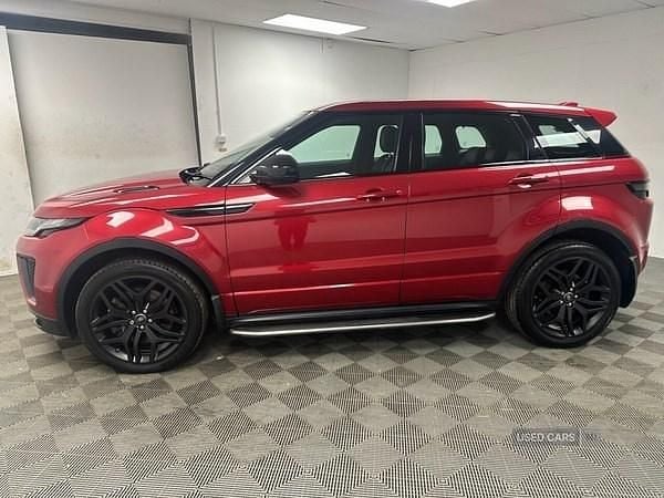 Used Land Rover Range Rover evoque HSE Dynamic 2019 Red Estate