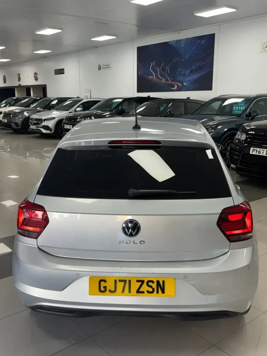 Used VW Polo Match 95 HP (69 kW) 2021 Silver Hatchback