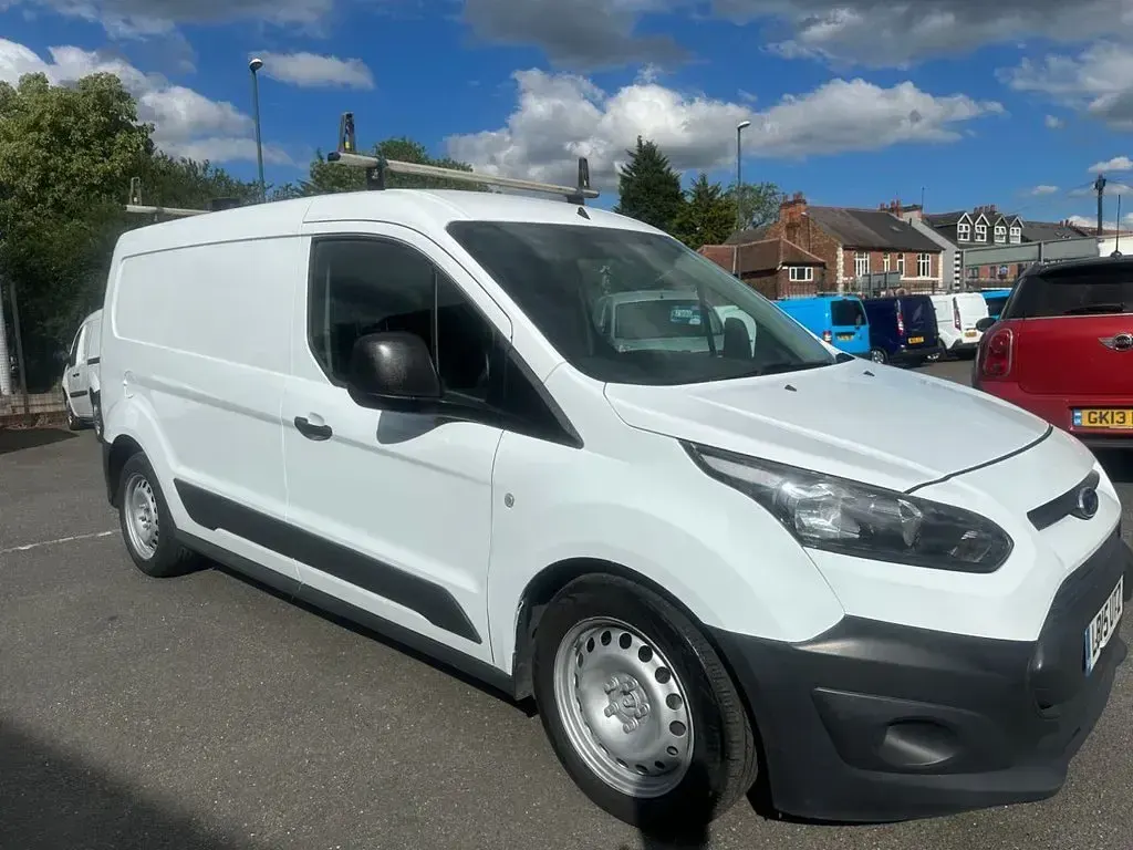 Used Ford Transit Connect 95 HP (69 kW) 2015 White MPV
