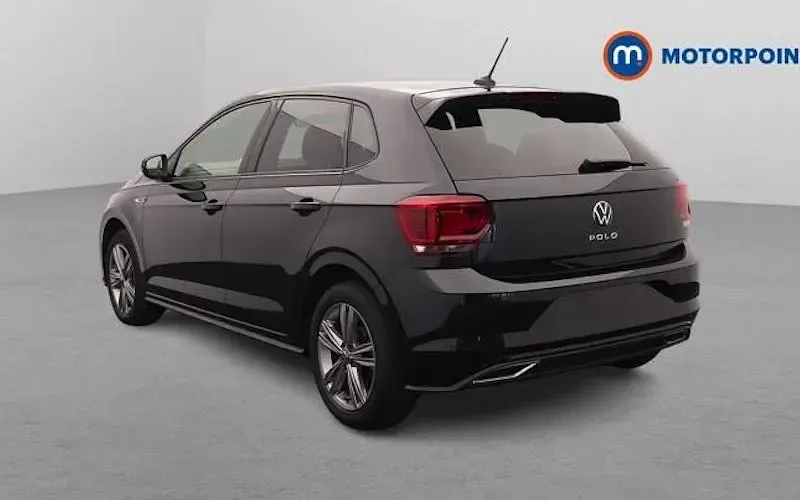 Used VW Polo R-line 110 HP (80 kW) 2021 Black Hatchback
