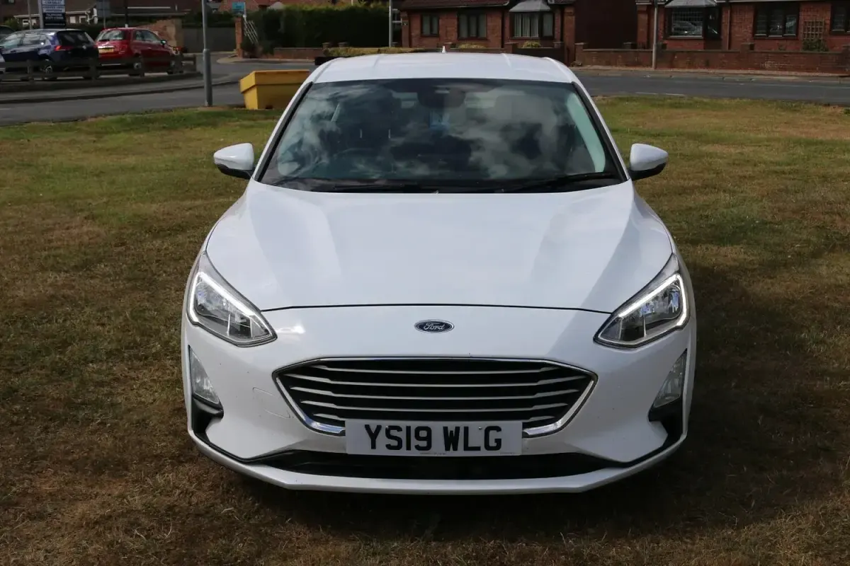 Used Ford Focus Zetec 125 HP (91 kW) 2019 White Hatchback