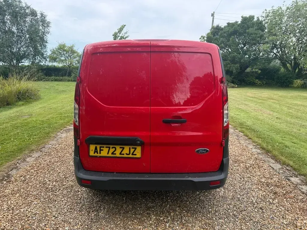 Used Ford Transit 100 HP (73 kW) 2023 Red Van