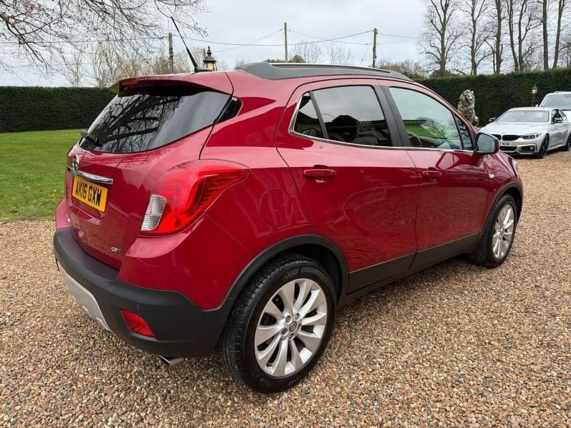 Used Vauxhall Mokka 136 HP (100 kW) 2016 Red SUV