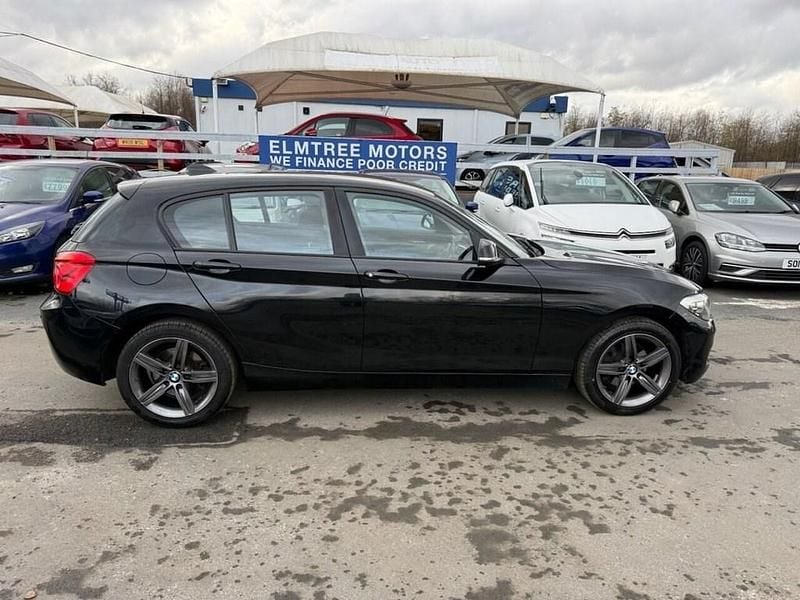 Used BMW 120 Sport Line 2018 Black Hatchback