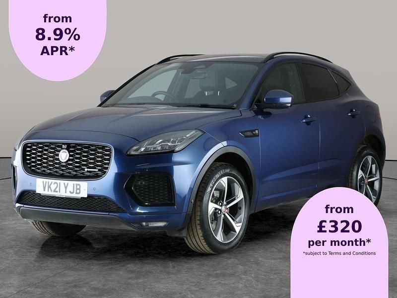 Blue Used 2021 Jaguar E-Pace R-Dynamic SUV | £22,357 (Fair price) - Image 1/2