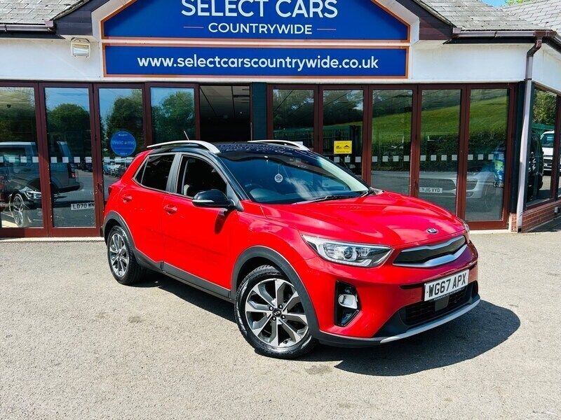 Red Used 2017 Kia Stonic First Edition SUV | £8,995 (Fair price) - Image 1/4