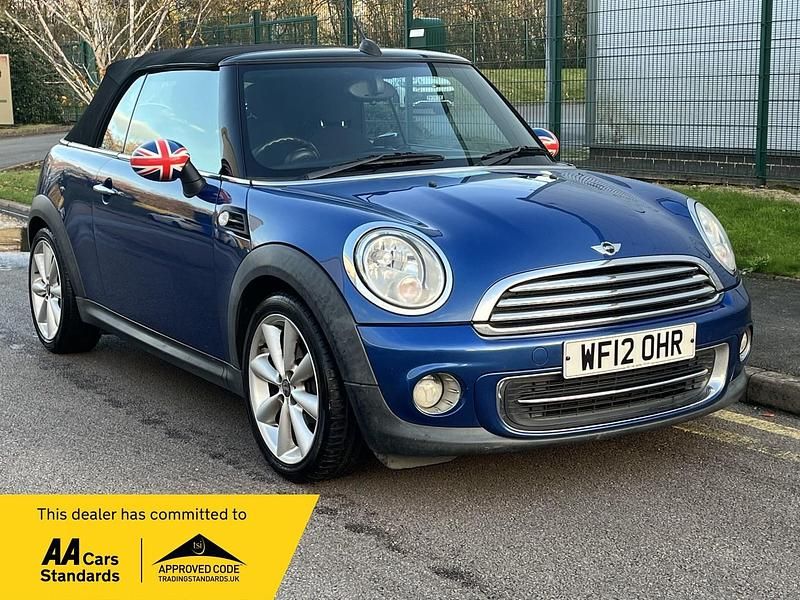 Used Mini Cooper Cabriolet 2012 Blue Cabriolet