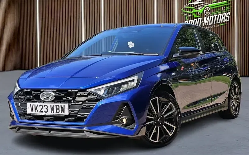 Used Hyundai i20 N Line 120 HP (88 kW) 2023 Blue Hatchback