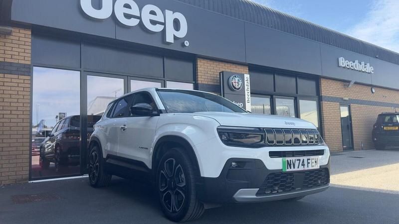 White Used 2024 Jeep Avenger EV Summit SUV | £20,490 (Fair price) - Image 1/4