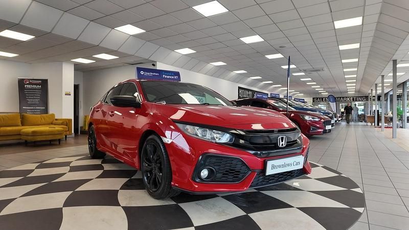 Red Used 2017 Honda Civic SR Hatchback | £8,995 (A bit pricey) - Image 1/4