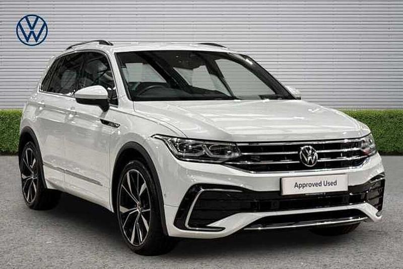 Used VW Tiguan R-line 150 HP (110 kW) 2023 White SUV