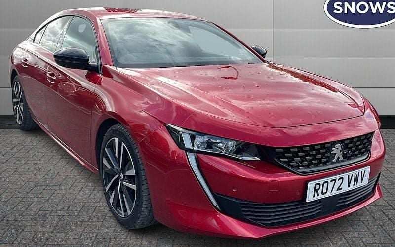 Red Used 2022 Peugeot 508 Premium Hatchback | £20,319 (Fair price) - Image 1/4