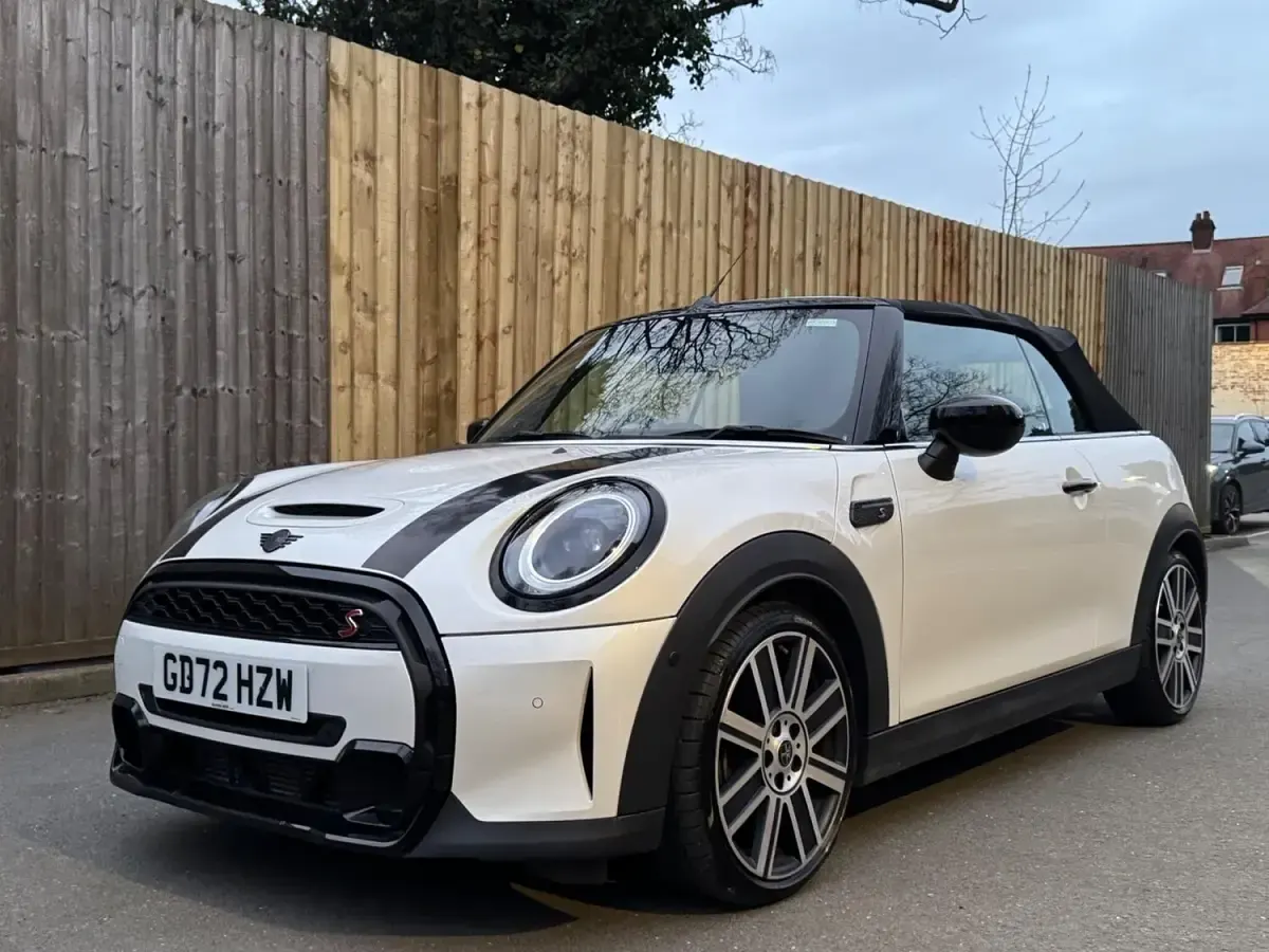 Used Mini Cooper S Cabriolet Exclusive 2023 White Cabriolet
