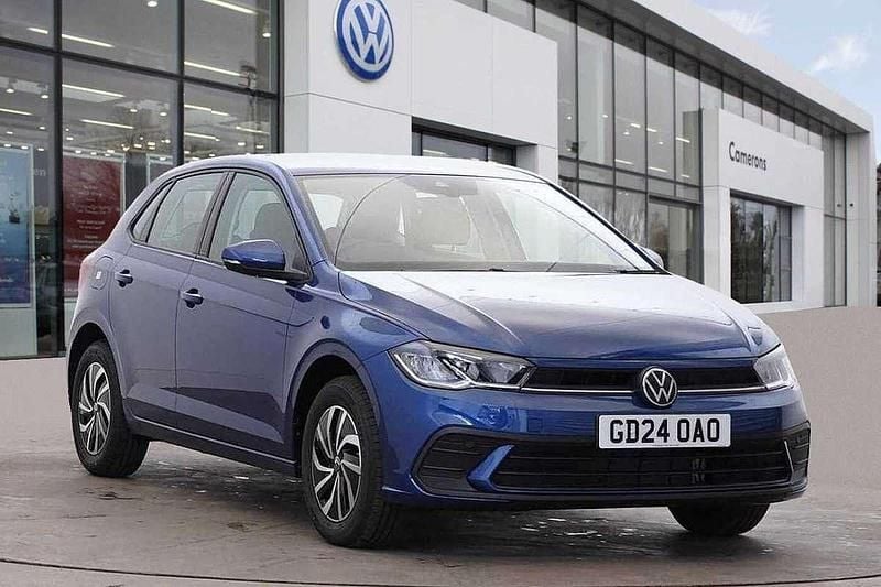 Blue New 2024 VW Polo Life Hatchback | £18,170 (Fair price) - Image 1/4