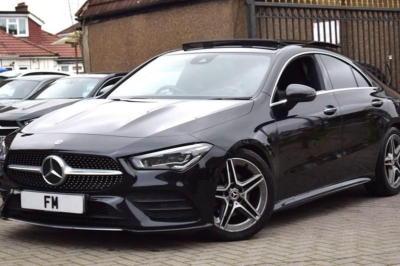 Used Mercedes CLA180 AMG Line Premium Plus 136 HP (100 kW) 2020 Black Sedan