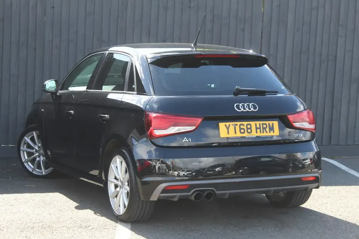 Used Audi A1 S-Line 2018 Black Hatchback