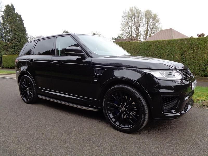 Used Land Rover Range Rover Sport SVR 2017 Black SUV