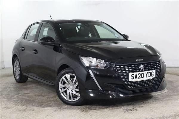 Black Used 2020 Peugeot 208 Active Hatchback | £11,475 (Fair price) - Image 1/1
