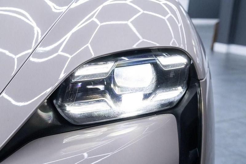 Used Porsche Taycan Performance Package 559 kW (761 HP) 2022 Beige Sedan