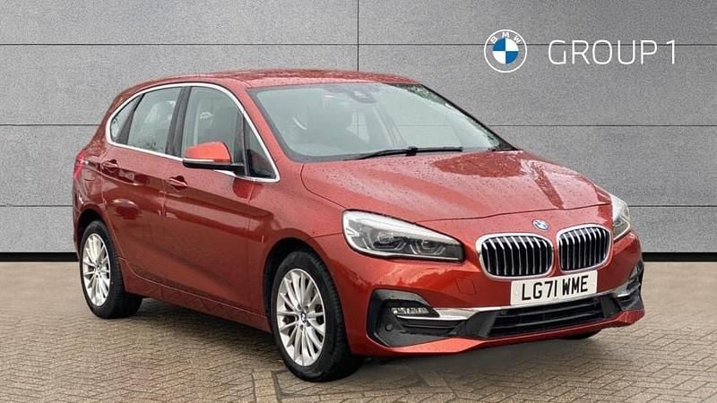 Orange Used 2021 BMW 218 Active Tourer Luxury Line MPV | £19,495 (Super price) - Image 1/4