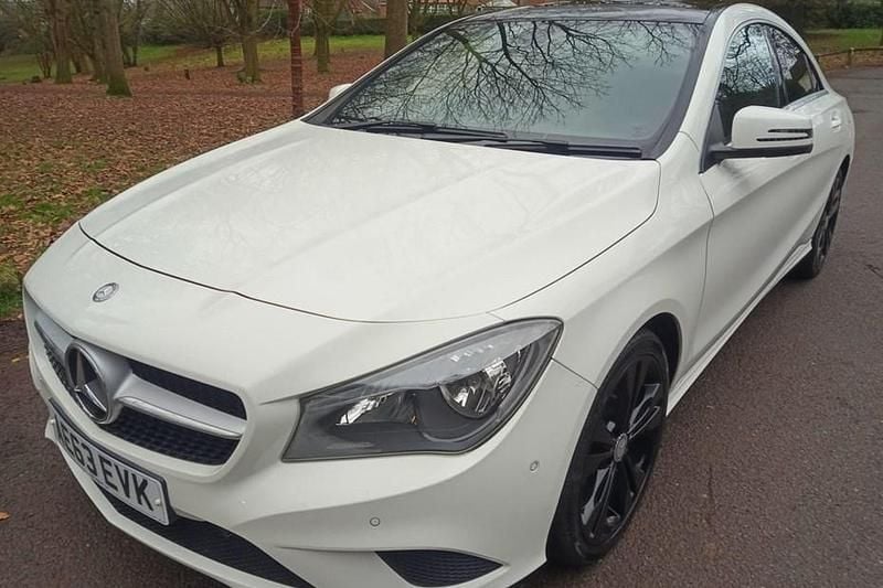 White Used 2013 Mercedes CLA220 Sedan | £8,495 (Fair price) - Image 1/1