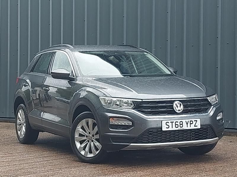 Grey Used 2018 VW T-Roc SE SUV | £12,498 (Fair price) - Image 1/4