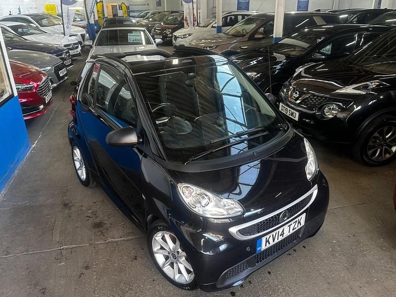 Used Smart ForTwo Cabrio Passion 2014 Black Cabriolet