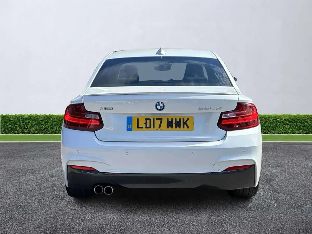 Used BMW 220 Sport Line 190 HP (139 kW) 2017 White Coupe