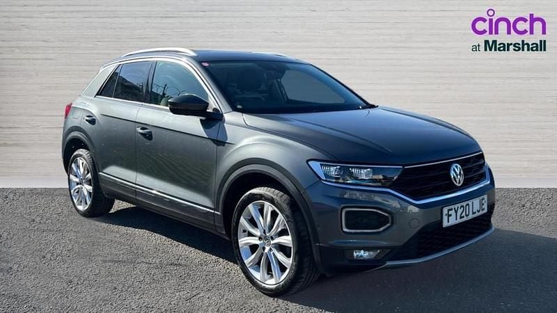 Used VW T-Roc SEL 150 HP (110 kW) 2020 Grey SUV
