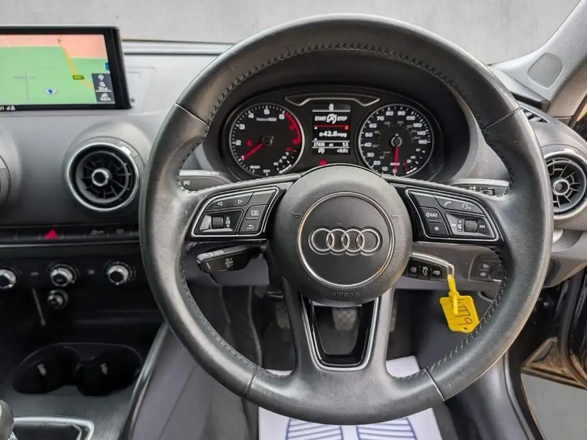 Used Audi A3 116 HP (85 kW) 2019 Black Sedan