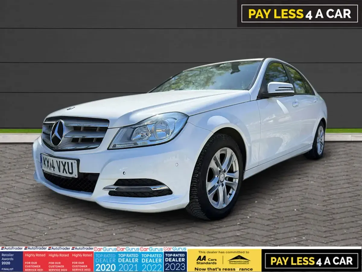 Used Mercedes C180 Executive 2014 White Sedan