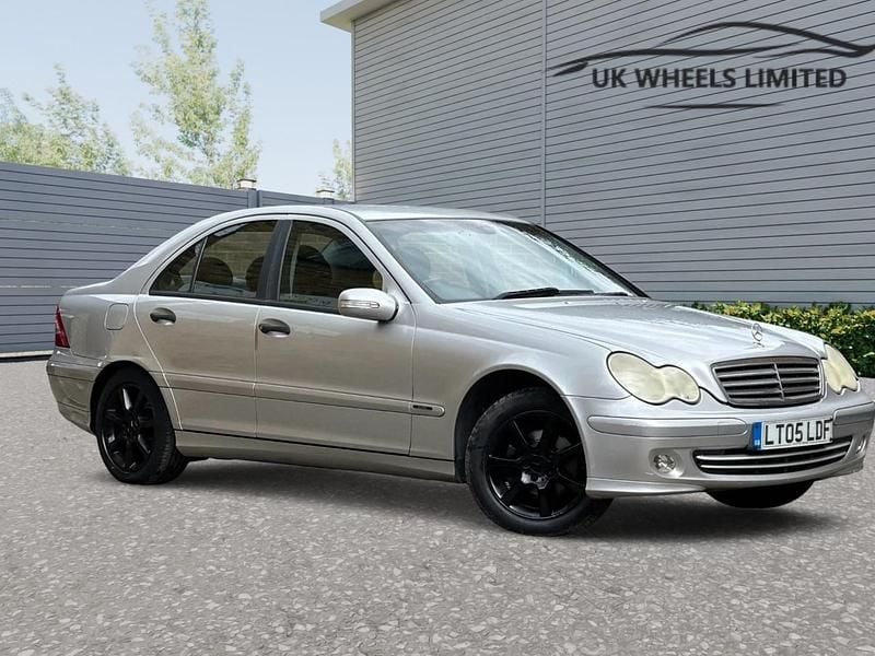Silver Used 2005 Mercedes C180 Classic Sedan | £1,190 (Fair price) - Image 1/4