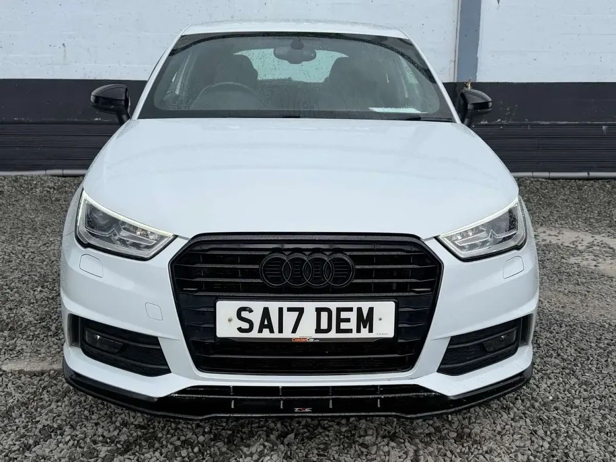 Used Audi A1 S-Line 125 HP (91 kW) 2017 White Hatchback