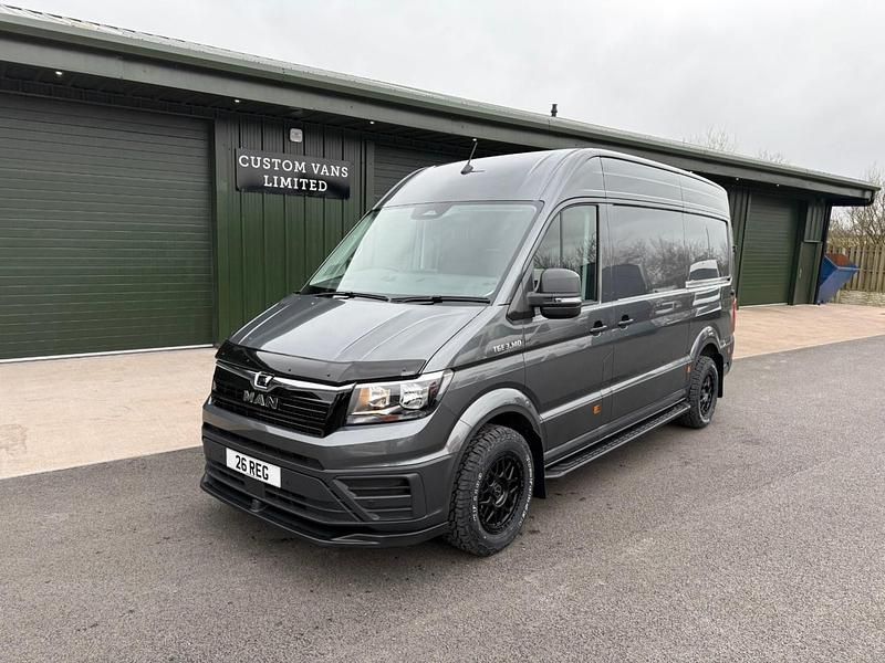 New MAN TGE 2026 Grey Van