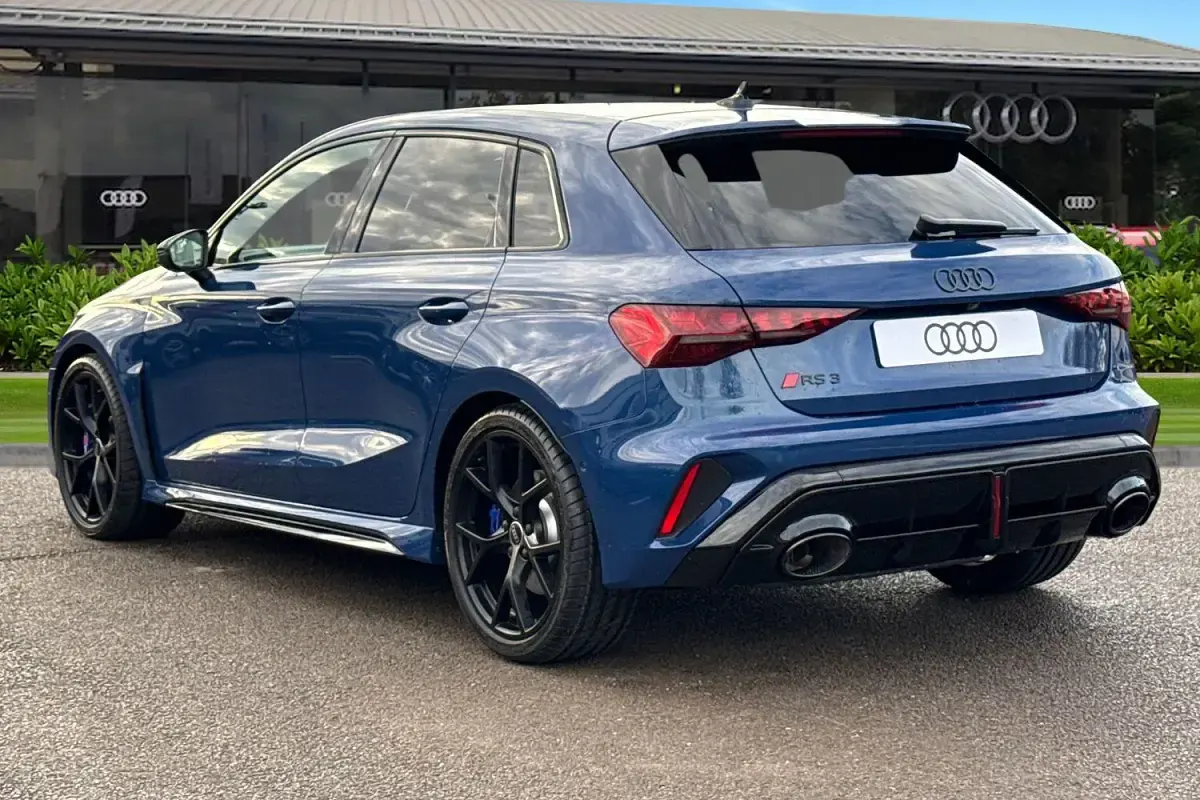 New Audi RS3 400 HP (294 kW) 2026 Blue Sedan